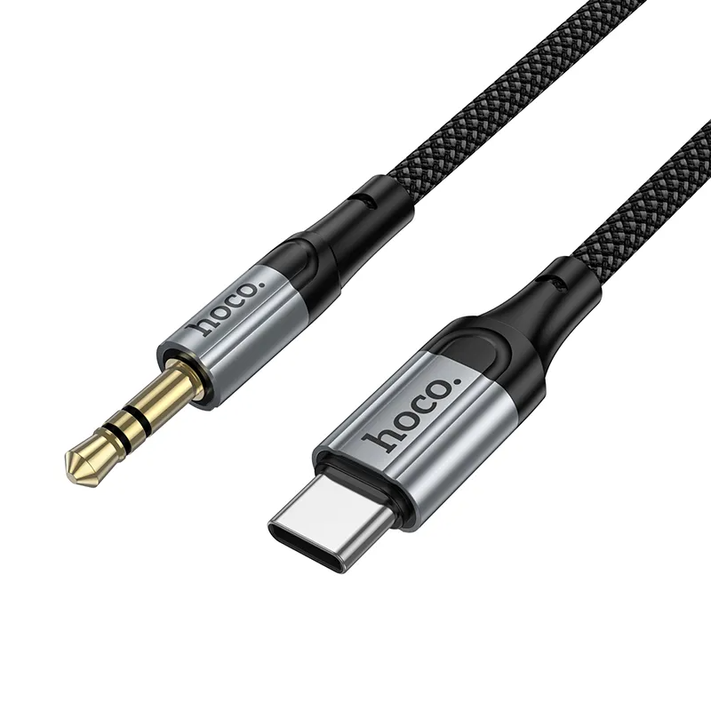 Cable de Audio USB-C - 3.5mm HOCO UPA33B, 1.5m, Negro