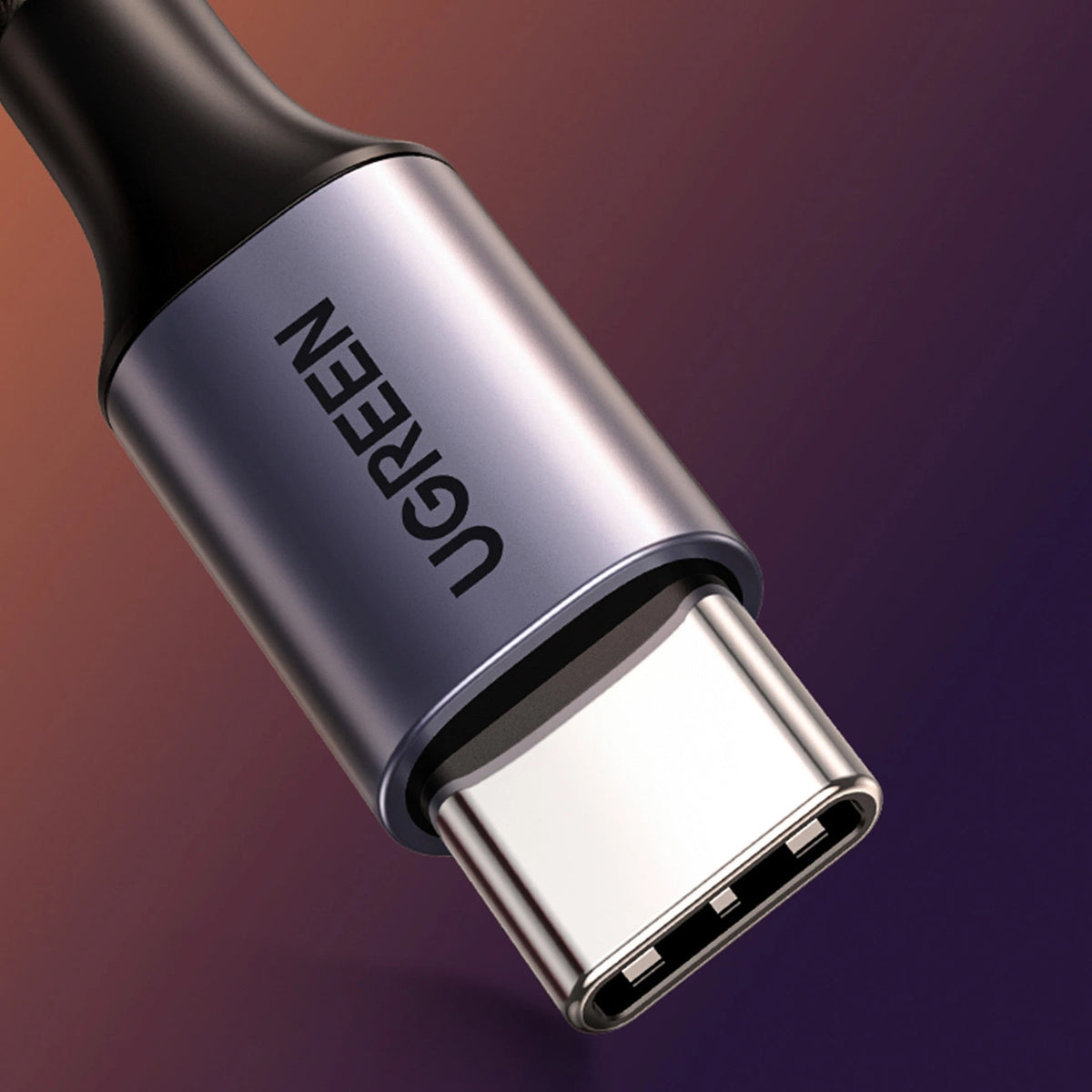 Cable de Audio USB-C - 3.5mm UGREEN AV143, 1m, Gris