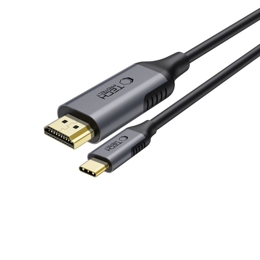 Cable de Audio y Video USB-C - HDMI Tech-Protect Ultraboost, 1.8m, Negro