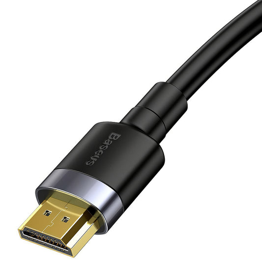Cable de vídeo Baseus, HDMI - HDMI, 4K, 1 m, negro CADKLF-E01