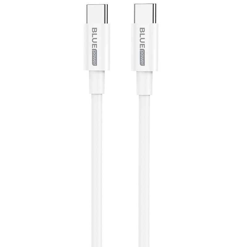 Cable de Datos y Carga USB-C - USB-C BLUE Power BBX44, 100W, 1m, Blanco