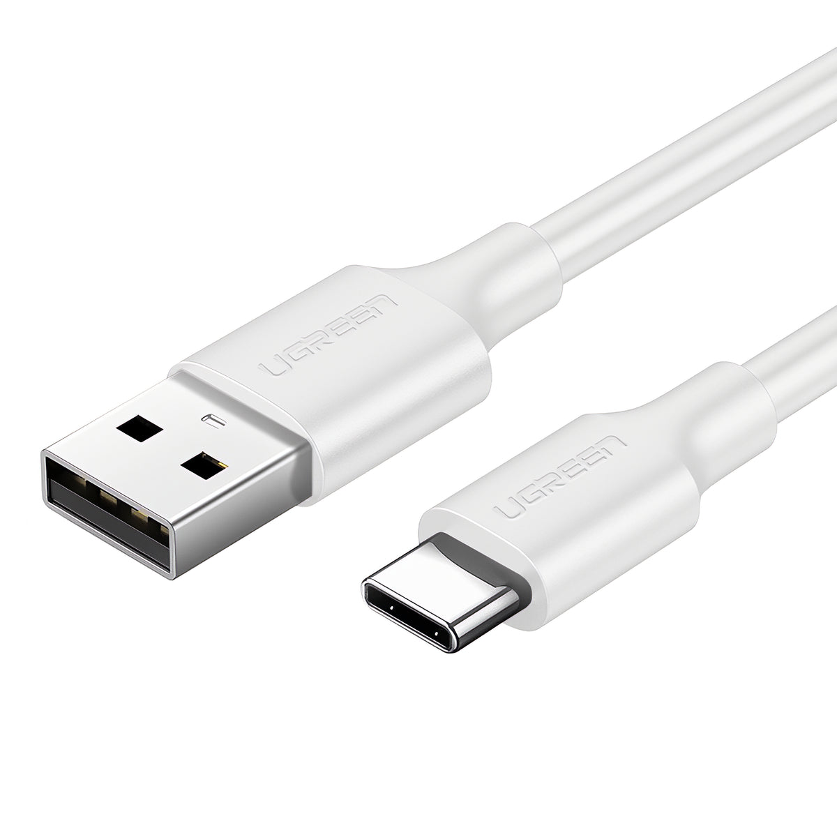 Cable de Datos y Carga USB-A - USB-C UGREEN US287, 18W, 1.5m, Blanco