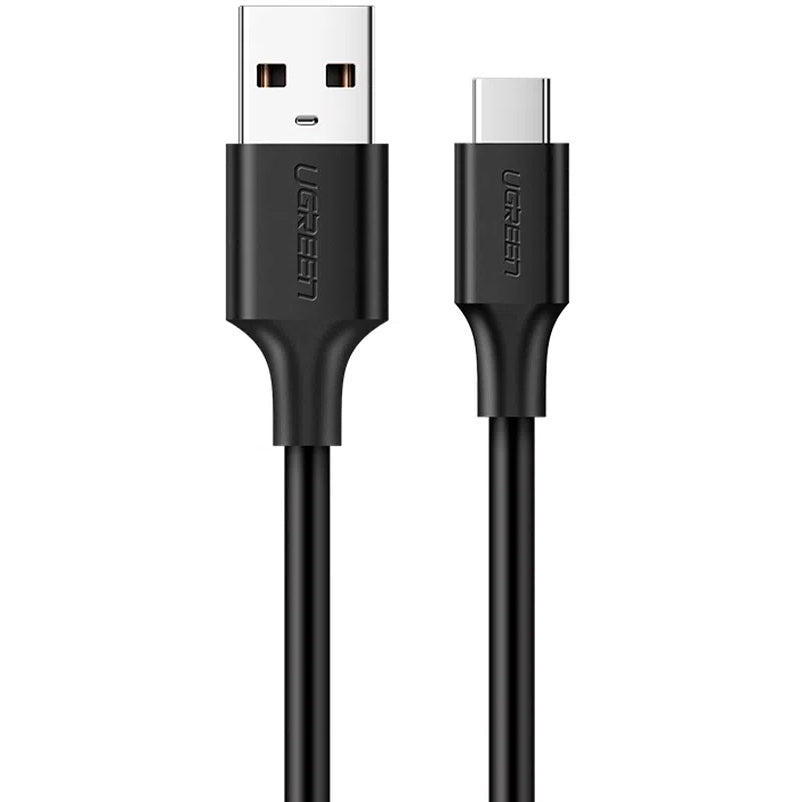 Cable de Datos y Carga USB-A - USB-C UGREEN US184, 18W, 1m, Negro