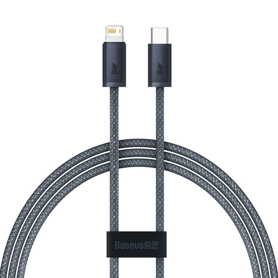 Cable de Datos y Carga USB-C - Lightning Baseus Dynamic Series, 20W, 1m, Gris CALD000016