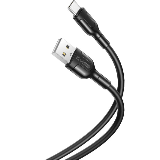 Cable de datos y carga USB-A - USB-C BLUE Power BLUE Power BNB212, 18W, 1m, Negro