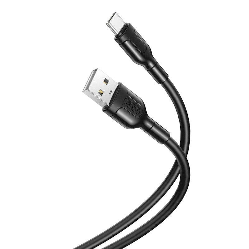 Cable de Datos y Carga USB-A - USB-C XO Design NB212, 18W, 1m, Negro