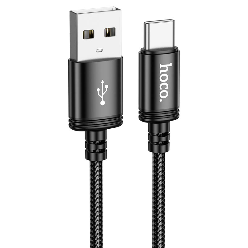 Cable de Datos y Carga USB-A - USB-C HOCO X91, 18W, 3m, Negro
