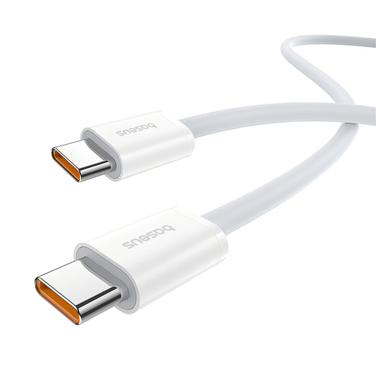 Cable de carga y datos USB-C - USB-C Baseus Superior Series 2, 100W, 2m, Blanco P10365200211-04
