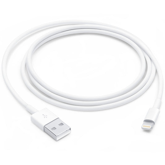 Cable de carga y datos Apple A1480 USB-A - Lightning, 18 W, 1 m, blanco MUQW3ZM/A