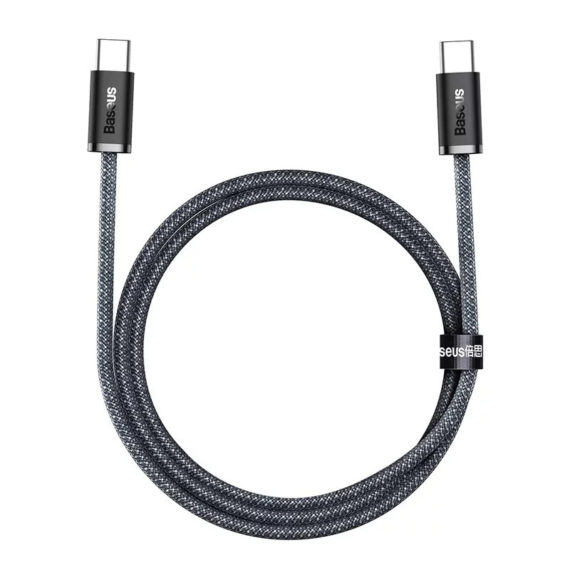 Cable de Datos y Carga USB-C - USB-C Baseus Dynamic Series, 100W, 1m, Gris CALD000216