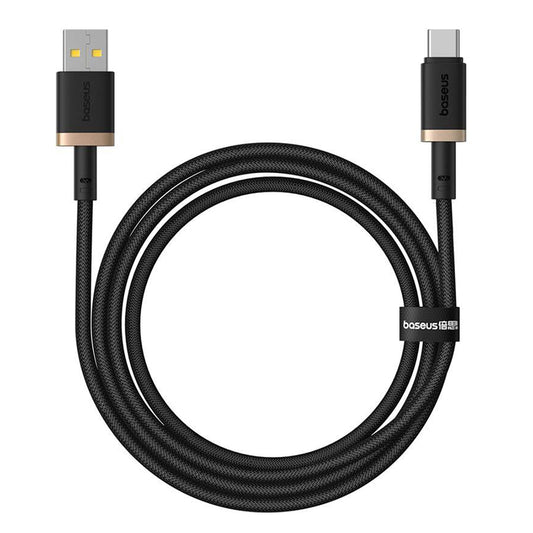Cable de Datos y Carga USB-A - USB-C Baseus Dura Series, 60W, 1m, Dorado P10377802U01-00