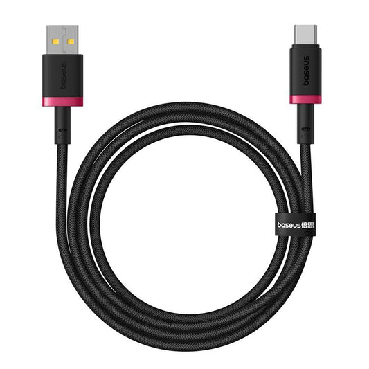 Cable de Datos y Carga USB-A - USB-C Baseus Dura Series, 60W, 1m, Rojo P10377802U01-01