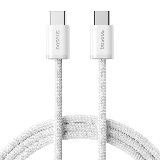 Cable de Datos y Carga USB-C - USB-C Baseus Dynamic 4 Series, 100W, 2m, Blanco P10381400211-01
