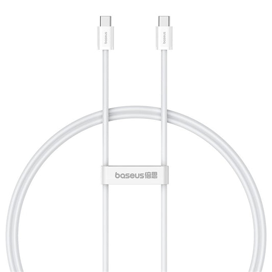Cable de Datos y Carga USB-C - USB-C Baseus Superior Series 2, 30W, 2m, Blanco P10365200211-01