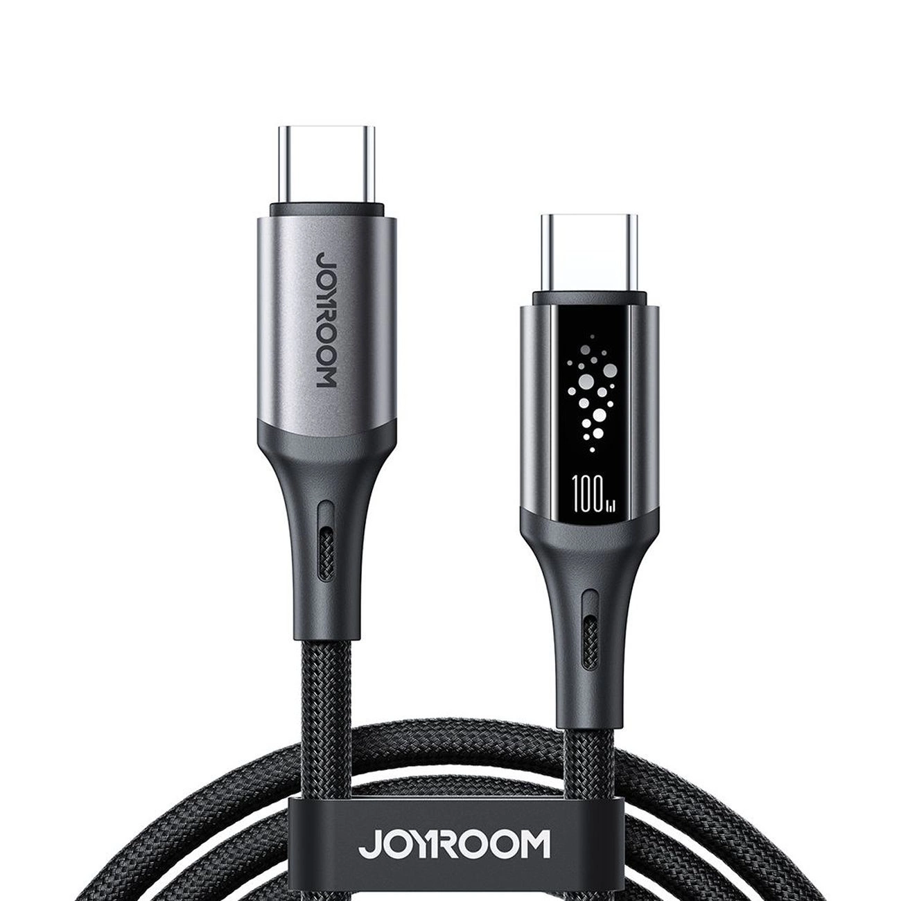 Cable de Datos y Carga USB-C - USB-C Joyroom S-A60 StarTalk, 100W, 1.2m, Negro