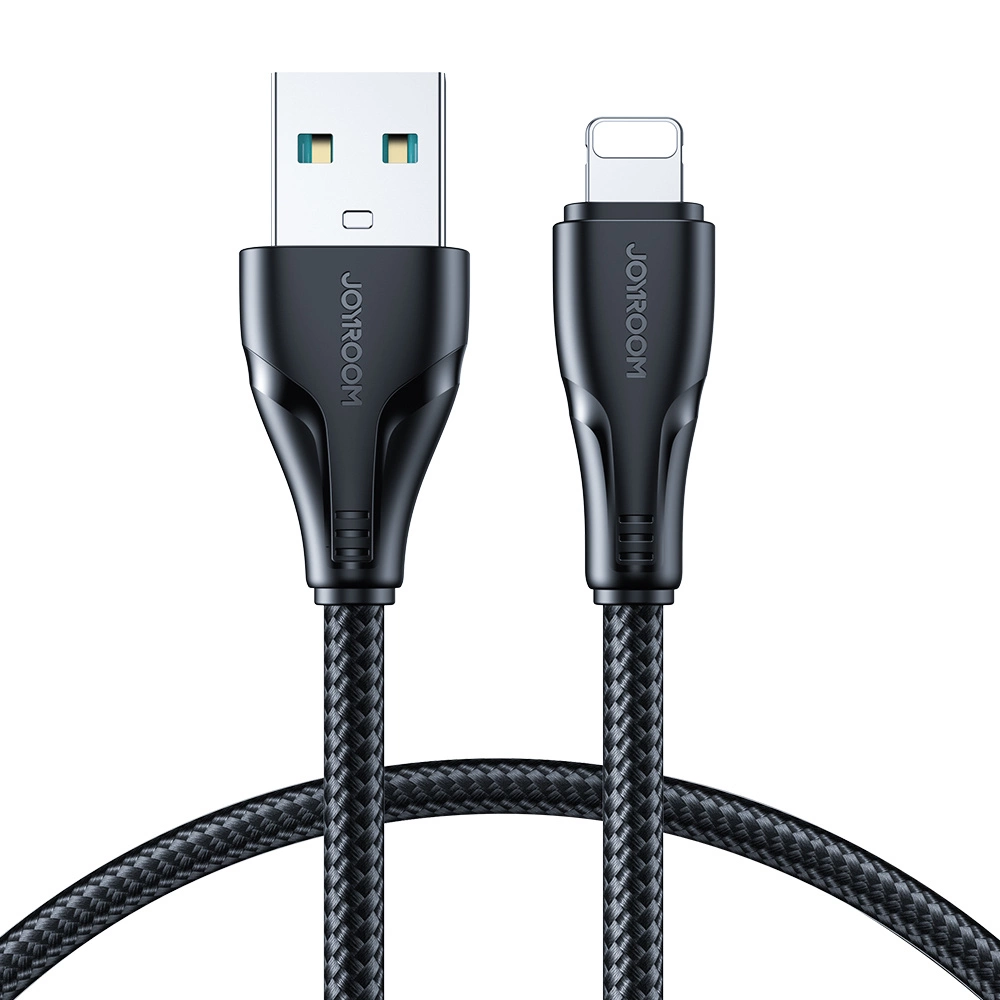 Cable de Datos y Carga USB-A - Lightning Joyroom S-A11, 18W, 1.2m, Negro