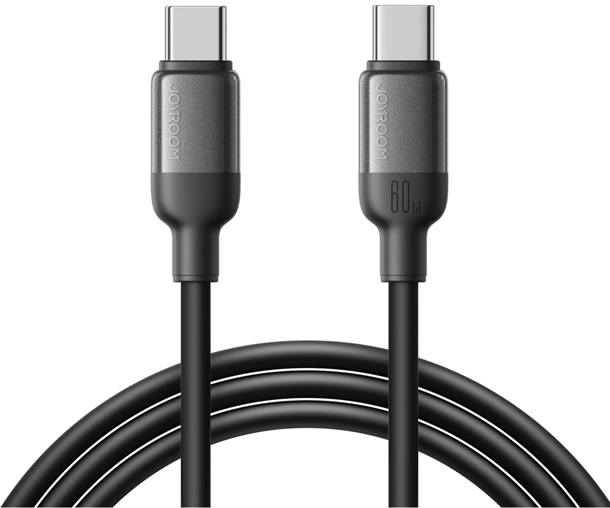 Cable de Datos y Carga USB-C - USB-C Joyroom S-A62 Lively, 60W, 1.2m, Negro