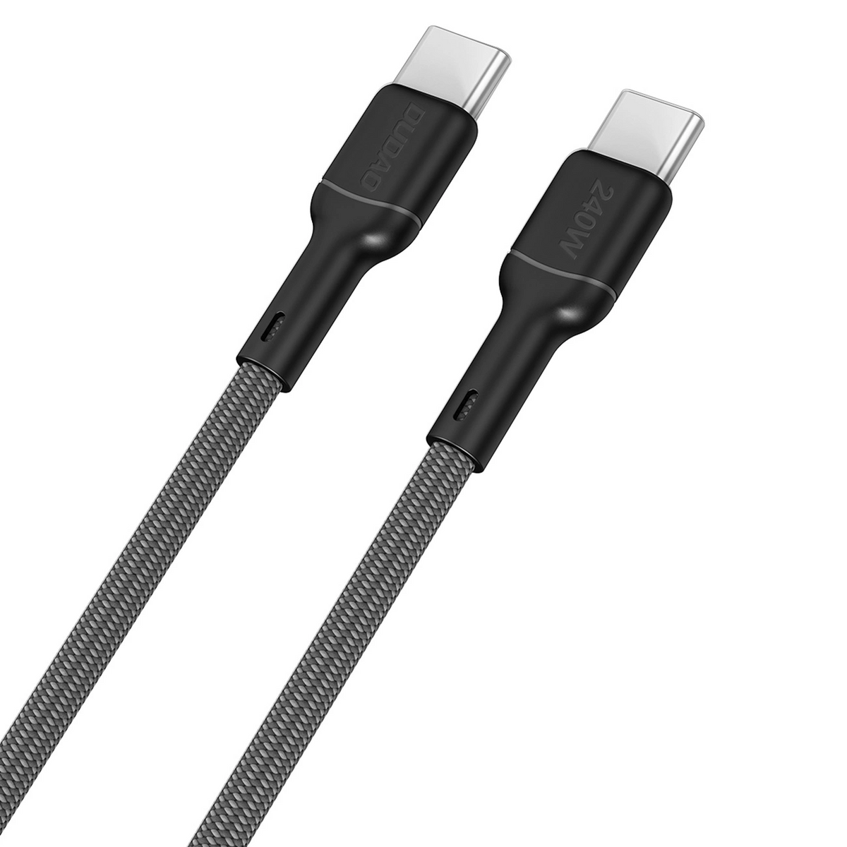 Cable de Datos y Carga USB-C - USB-C Dudao L9C Max, 240W, 1.2m, Negro