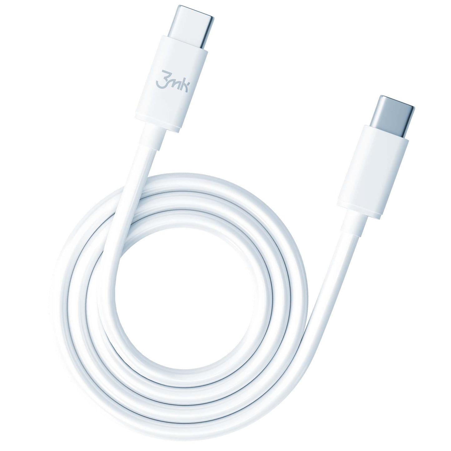Cable de Datos y Carga USB-C - USB-C 3MK Hyper, 100W, 2m, Blanco