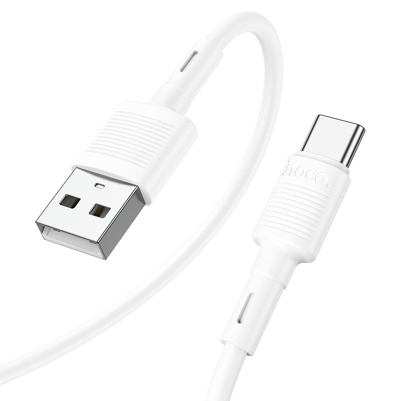 Cable de Datos y Carga USB-A - USB-C HOCO X83 Victory, 20W, 1m, Blanco