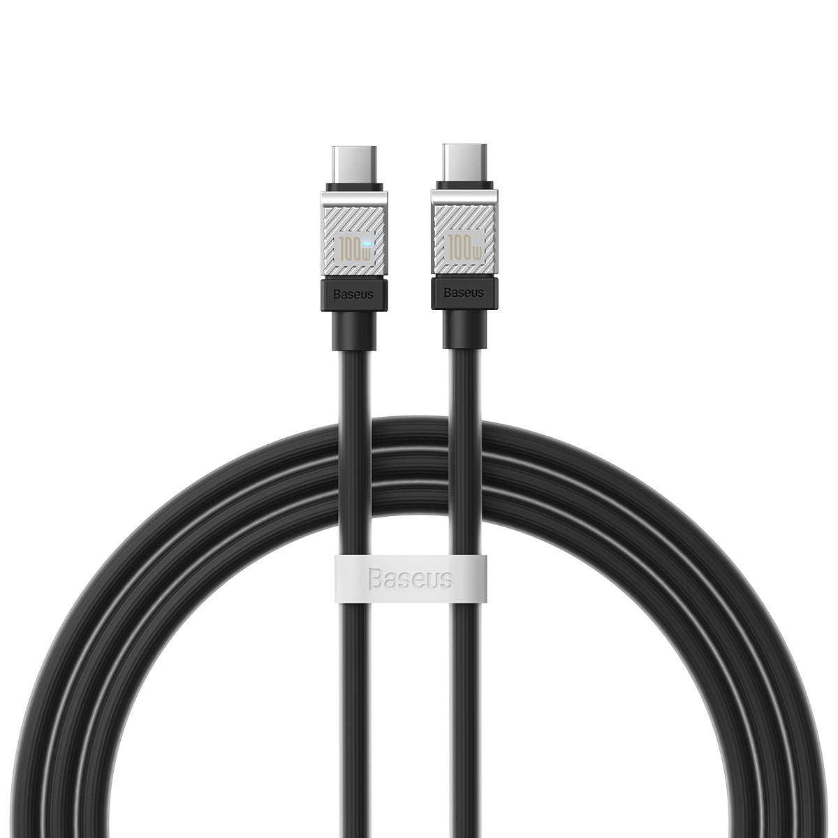 Cable de Datos y Carga USB-C - USB-C Baseus CoolPlay, 100W, 1m, Negro CAKW000201
