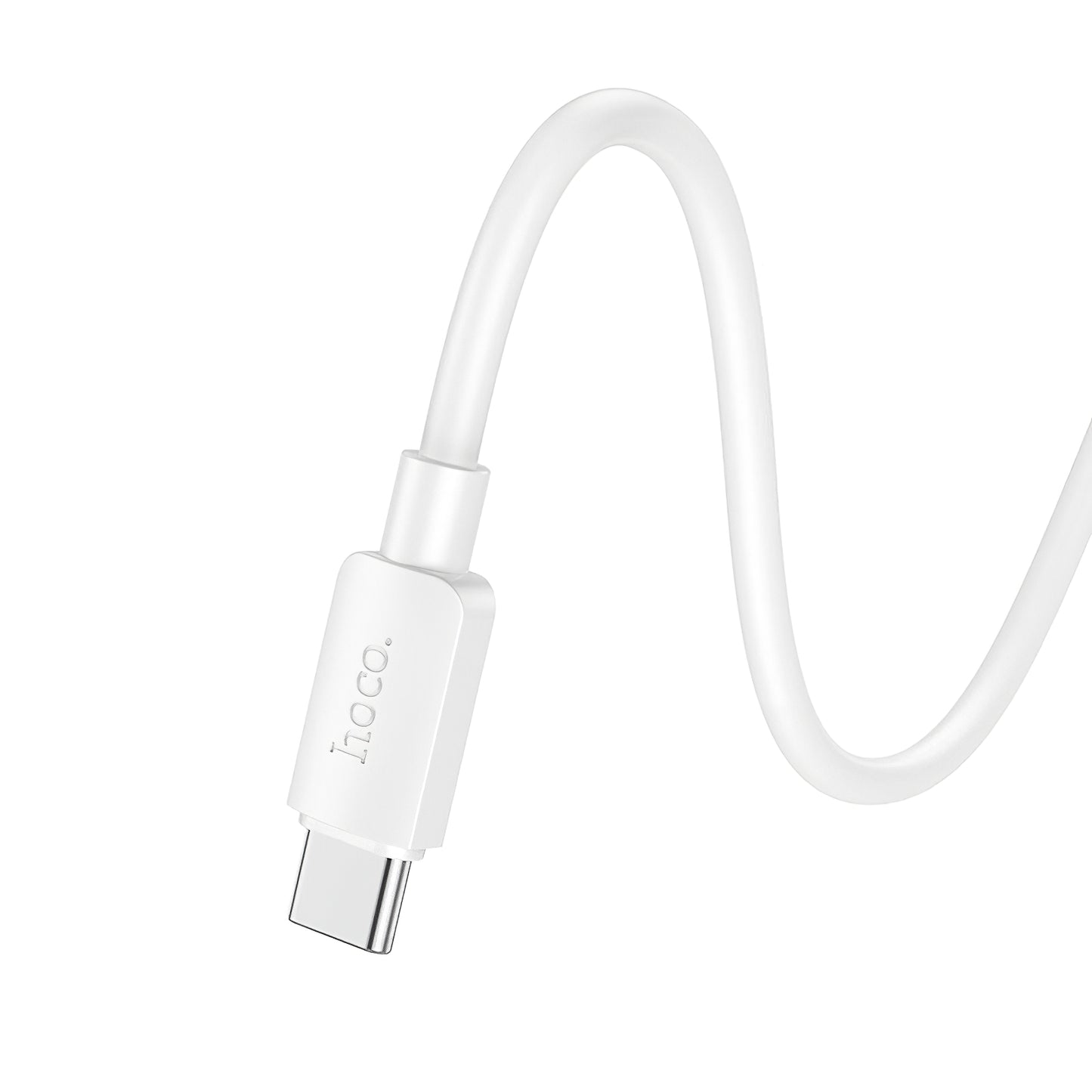 Cable de Datos y Carga USB-A - USB-C HOCO X96, 27W, 1m, Blanco