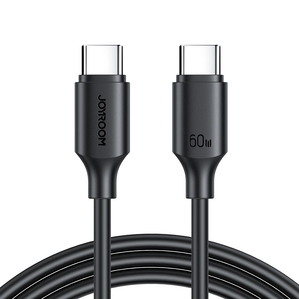 Cable de Datos y Carga USB-C - USB-C Joyroom S-A9, 60W, 1m, Negro