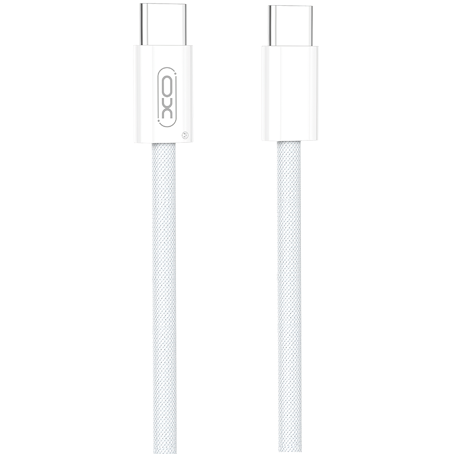 Cable de Datos y Carga USB-C - USB-C XO Design NB-Q260A, 60W, 1m, Blanco