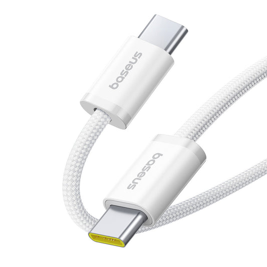 Cable de Datos y Carga USB-C - USB-C Baseus Dynamic 4 Series, 100W, 2m, Blanco P10381400211-01