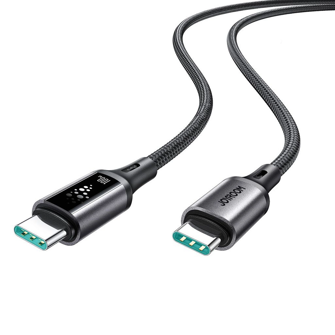 Cable de Datos y Carga USB-C - USB-C Joyroom S-A60 StarTalk, 100W, 1.2m, Negro