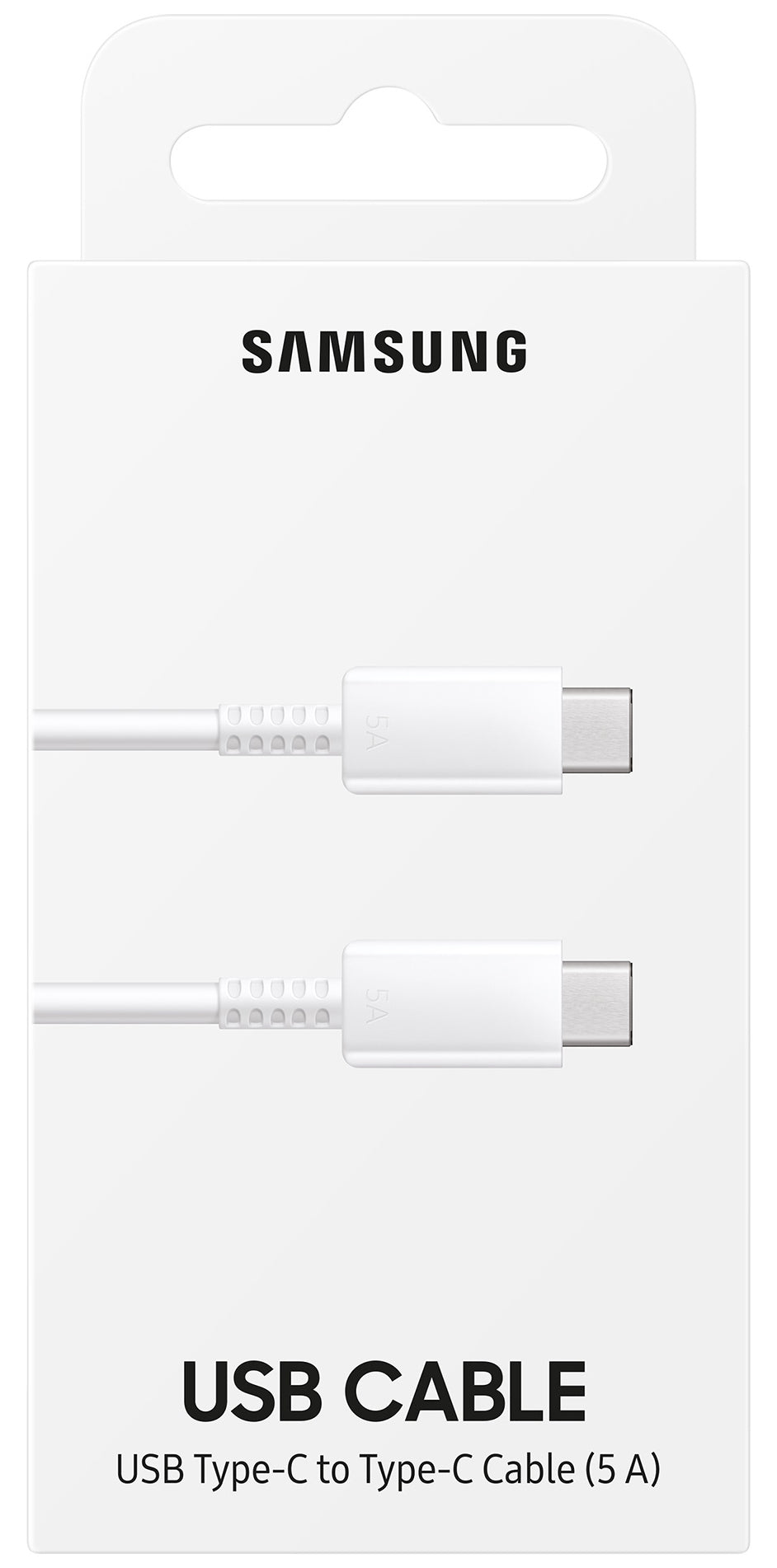 Cable de Datos y Carga USB-C - USB-C Samsung EP-DN975, 100W, 1m, Blanco EP-DN975BWEGWW