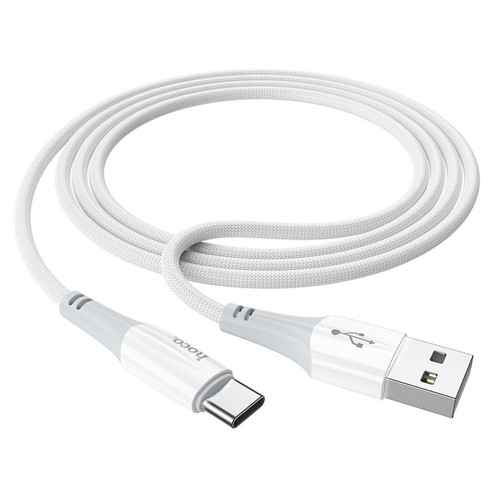 USB-A to USB-C Data and Charging Cable HOCO X70, 18W, 1m, White