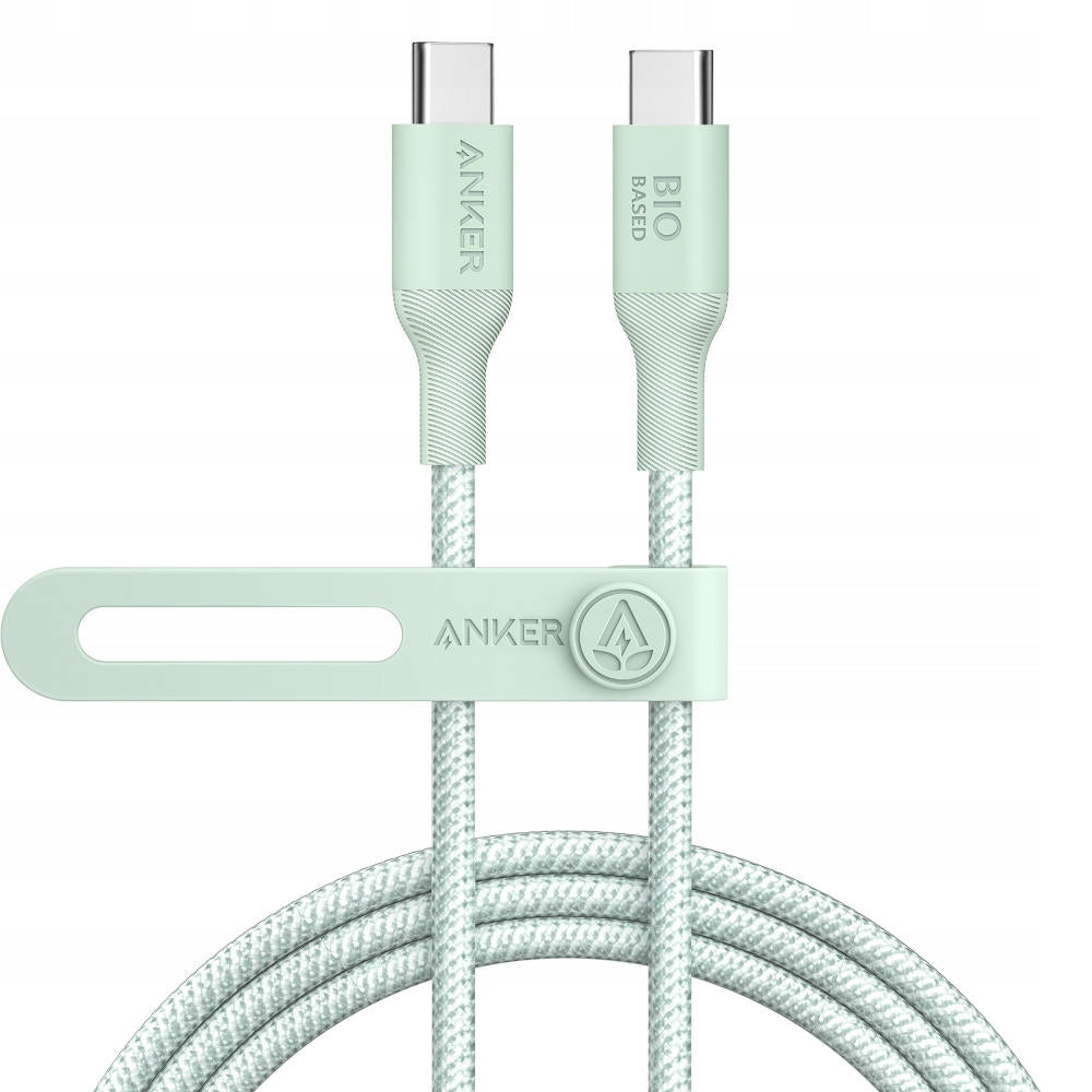 Cable de Datos y Carga USB-C - USB-C Anker 544, 140W, 1.8m, Verde A80F6H61