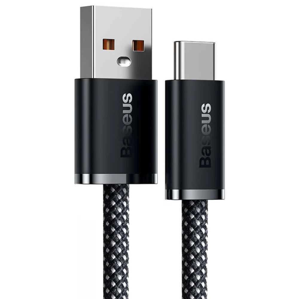 Cable de Datos y Carga USB-A a USB-C Baseus Serie Dinámica, 100W, 2m, Gris CALD000716