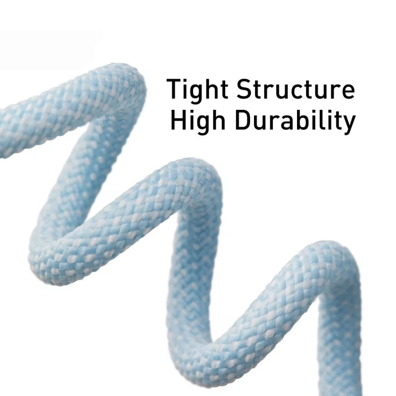 Cable de Datos y Carga USB-C - USB-C Baseus Dynamic Series, 100W, 1m, Azul CALD000203