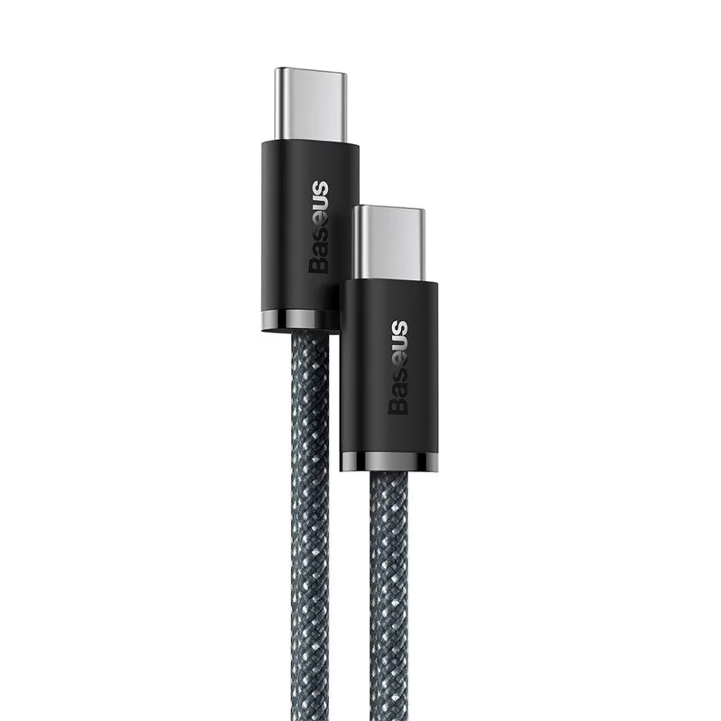 Cable de Datos y Carga USB-C - USB-C Baseus Dynamic Series, 100W, 1m, Gris CALD000216