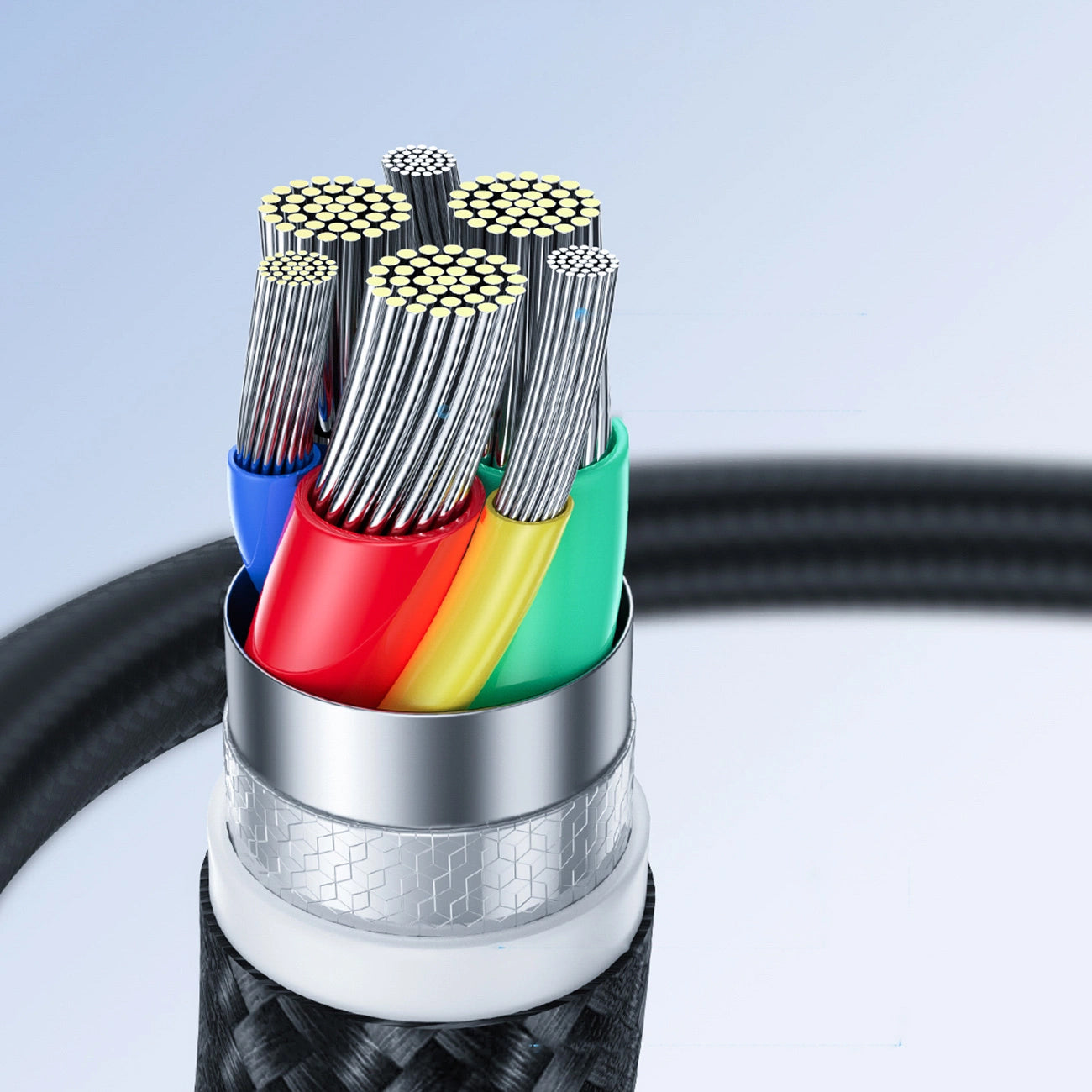 Cable de Datos y Carga USB-C - USB-C Joyroom S-A11, 60W, 0.25m, Negro