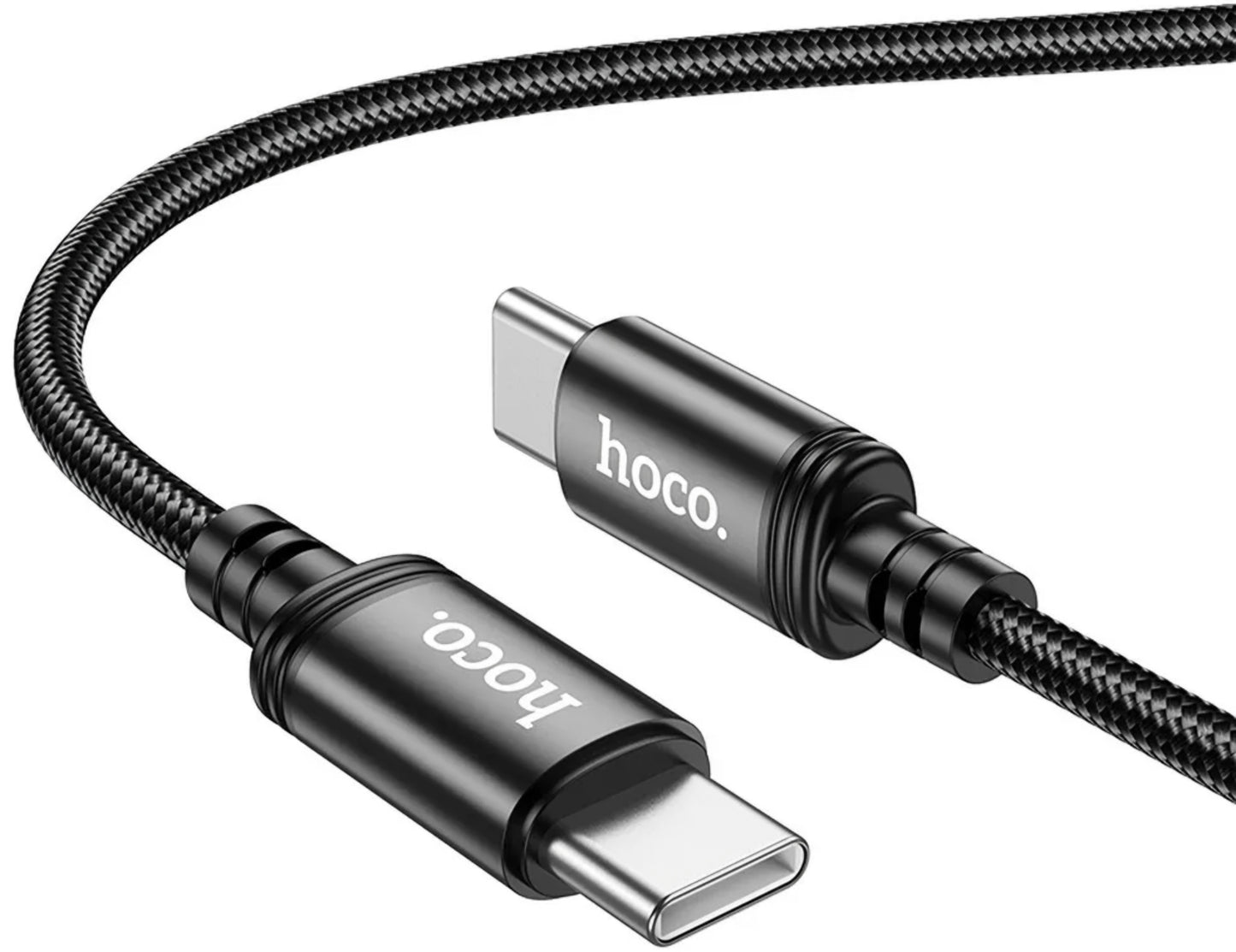 Cable de Datos y Carga USB-C - USB-C HOCO X91, 60W, 3m, Negro