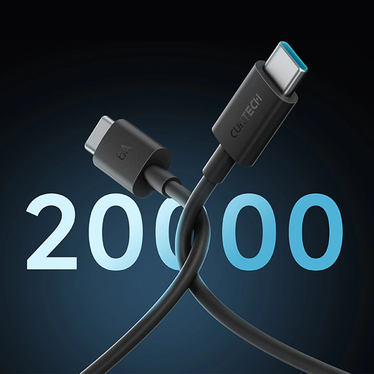 Cable de Datos y Carga USB-C - USB-C Cuktech, 240W, 1.5m, Negro CKCTC615NCBK