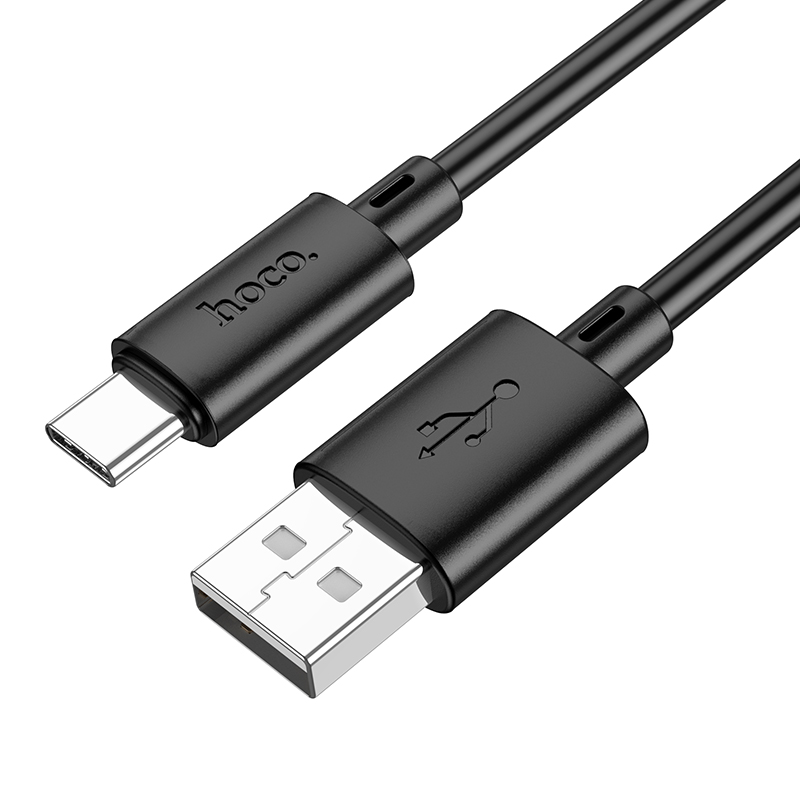 Cable de Datos y Carga USB-A - USB-C HOCO X88, 18W, 2m, Negro