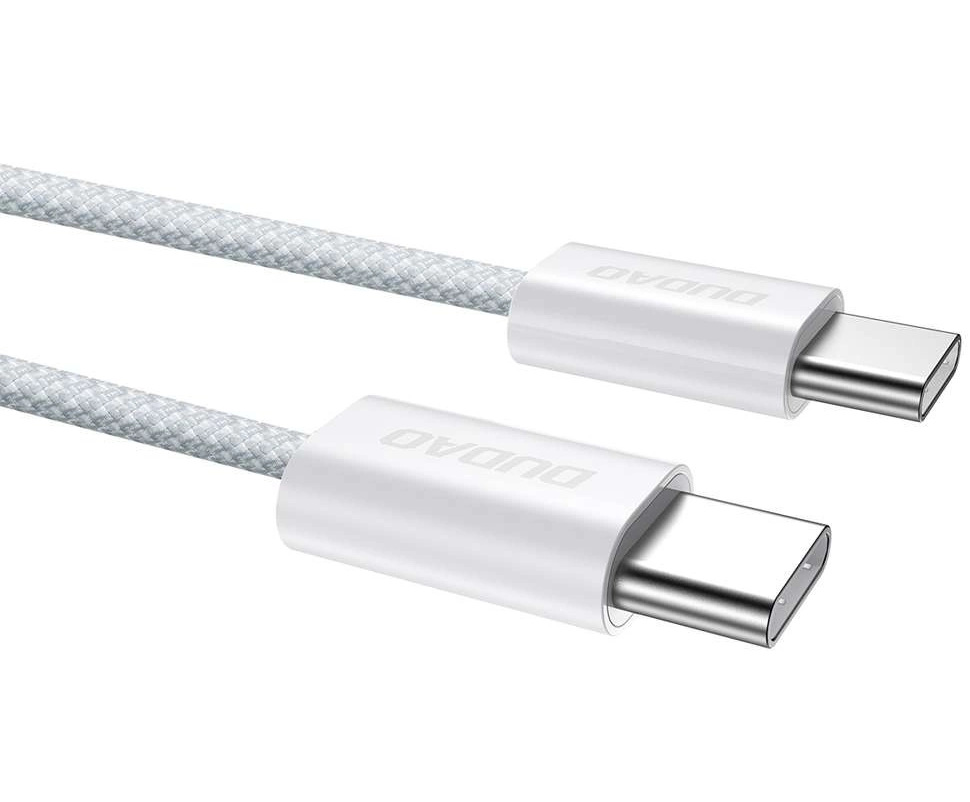 Cable de Datos y Carga USB-C - USB-C Dudao L6C, 30W, 1m, Azul