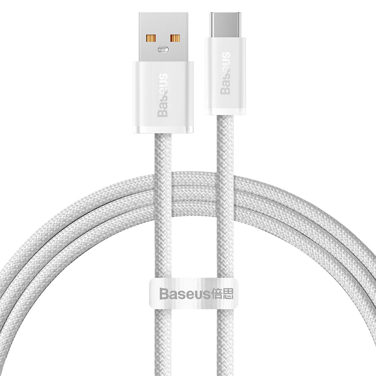 Cable de Datos y Carga USB-A - USB-C Baseus Dynamic Series, 100W, 1m, Blanco CALD000602