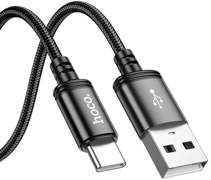 Cable de Datos y Carga USB-A - USB-C HOCO X89, 18W, 2m, Negro