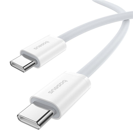 Cable de Datos y Carga USB-C - USB-C Baseus Superior Series 2, 30W, 2m, Blanco P10365200211-01