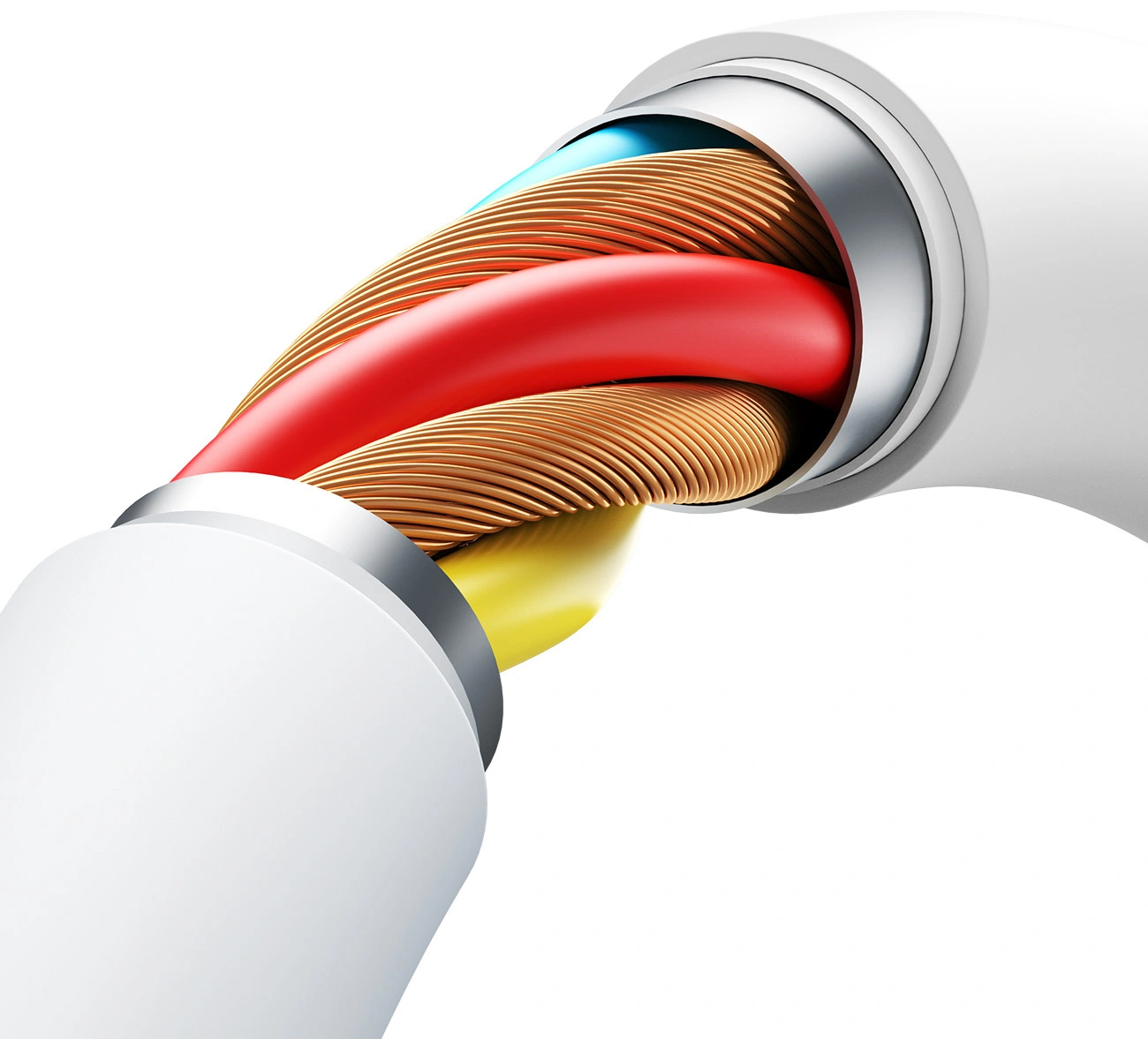 Cable de Datos y Carga USB-C - USB-C Joyroom S-A62 Lively, 60W, 1.2m, Blanco