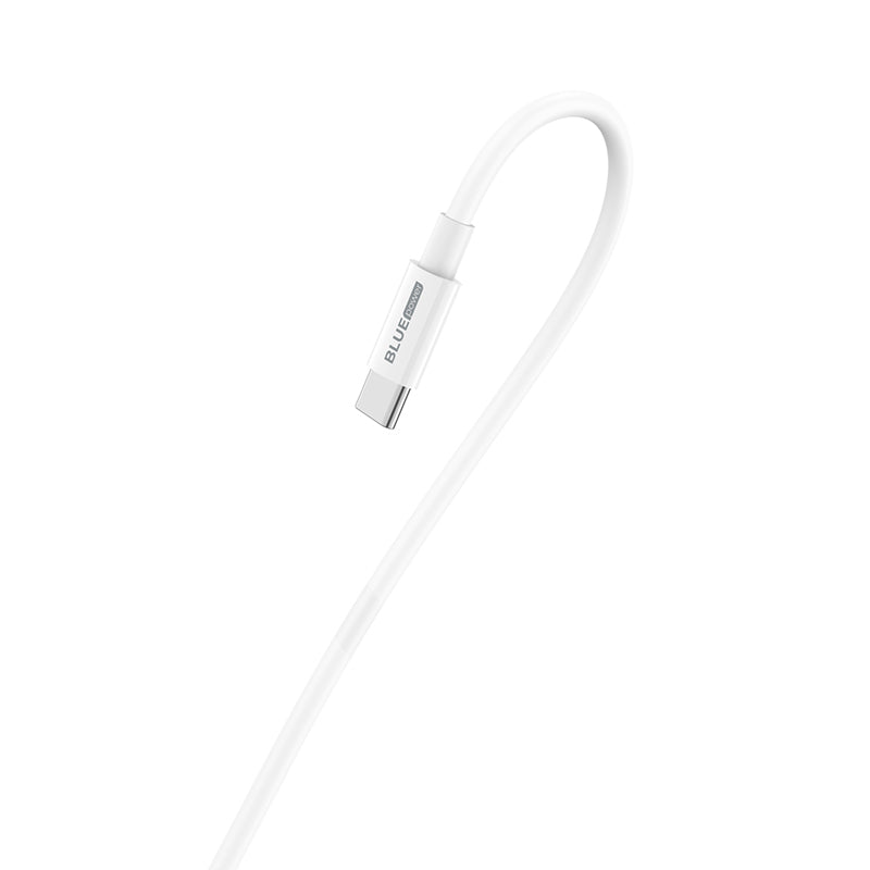 Cable de Datos y Carga USB-C - USB-C BLUE Power BBX44, 100W, 1m, Blanco
