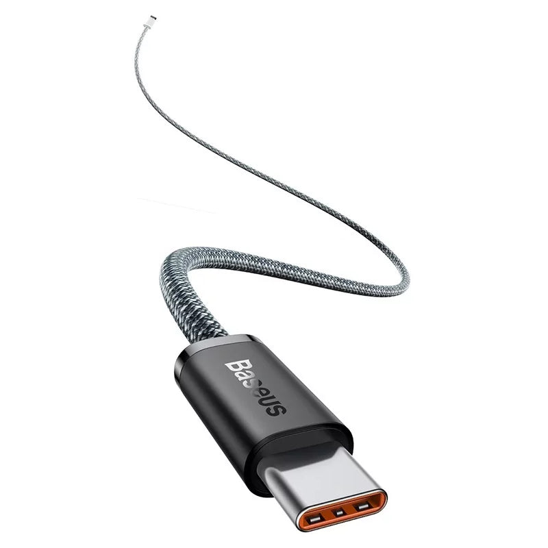 Cable de Datos y Carga USB-C - USB-C Baseus Dynamic Series, 100W, 1m, Gris CALD000216