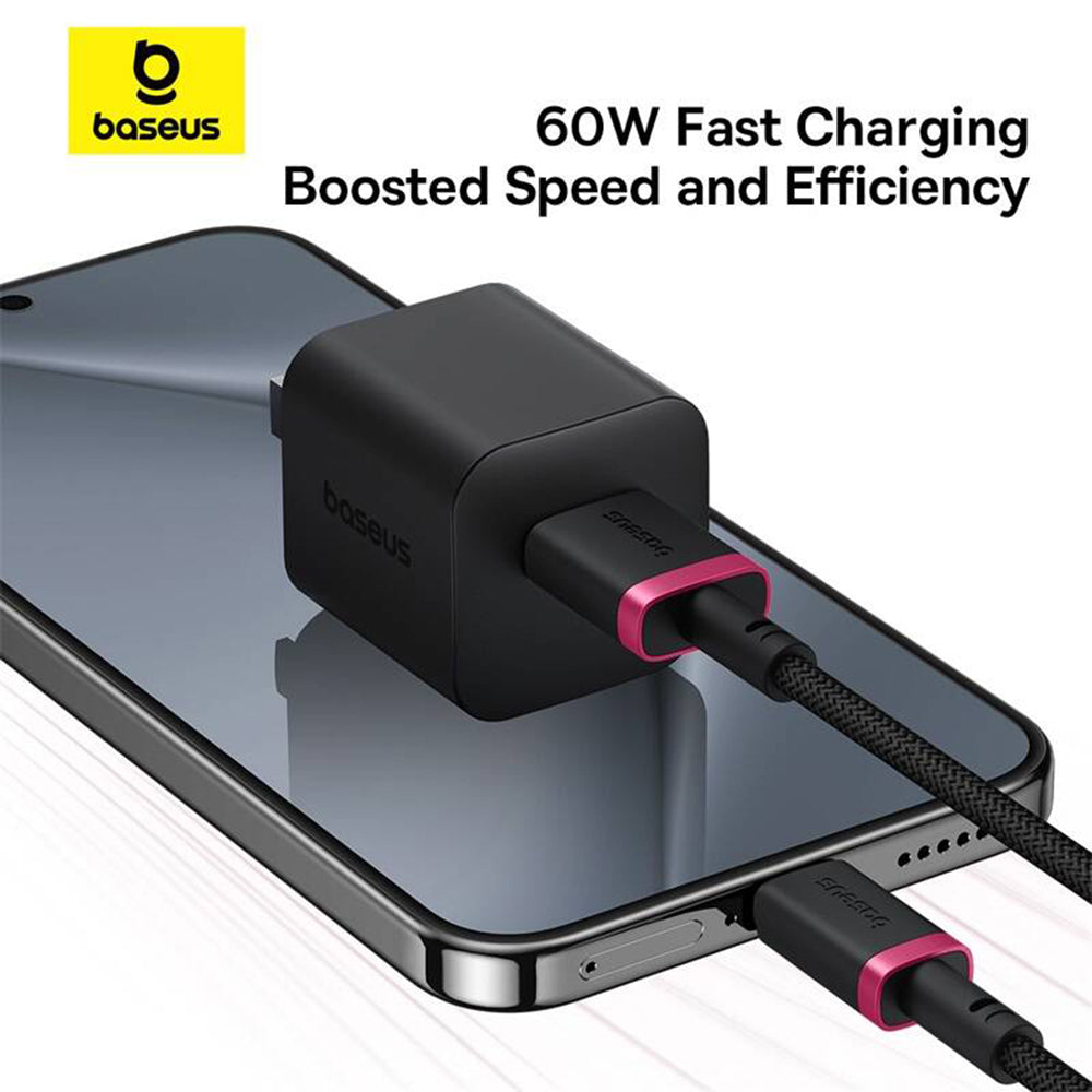 Cable de Datos y Carga USB-A - USB-C Baseus Dura Series, 60W, 1m, Rojo P10377802U01-01