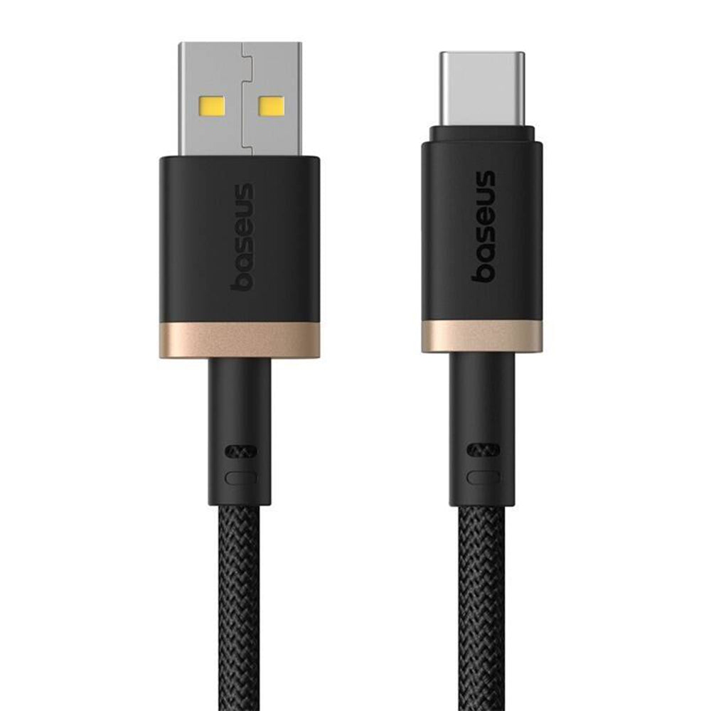Cable de Datos y Carga USB-A - USB-C Baseus Dura Series, 60W, 2m, Dorado P10377802U01-02