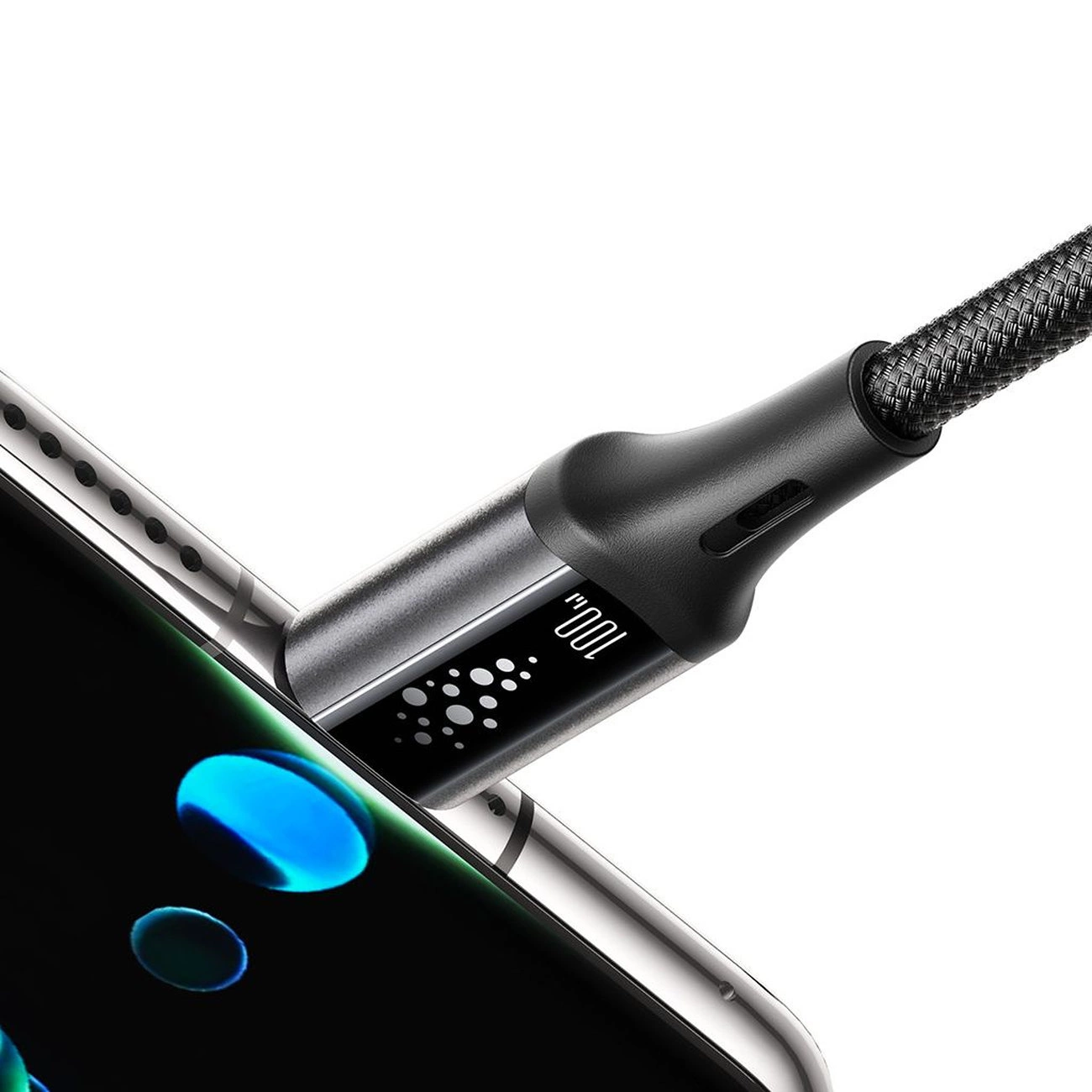 Cable de Datos y Carga USB-C - USB-C Joyroom S-A60 StarTalk, 100W, 1.2m, Negro